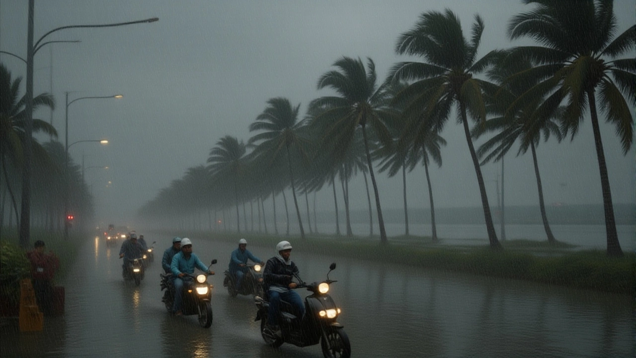 Cyclone Fengal Hits Puducherry Coast with 85 km/h Winds, Triggers Red Alerts Across South India